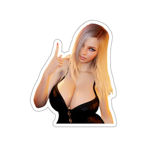 Andrea Pointing Up Sticker