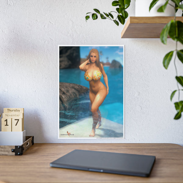 Bikini Babe Andrea Poster