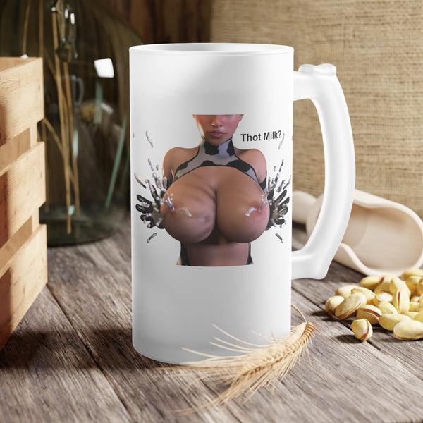 Titty Milk Glass Mug