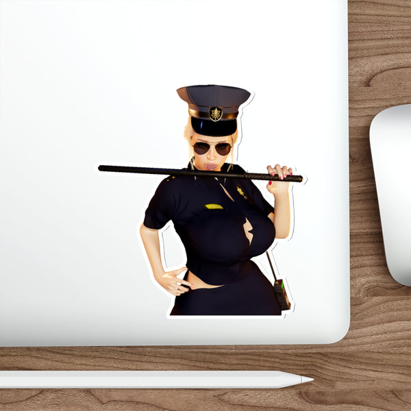 Andrea The Cop Sticker