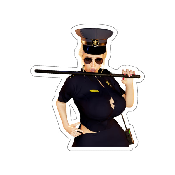 Andrea The Cop Sticker